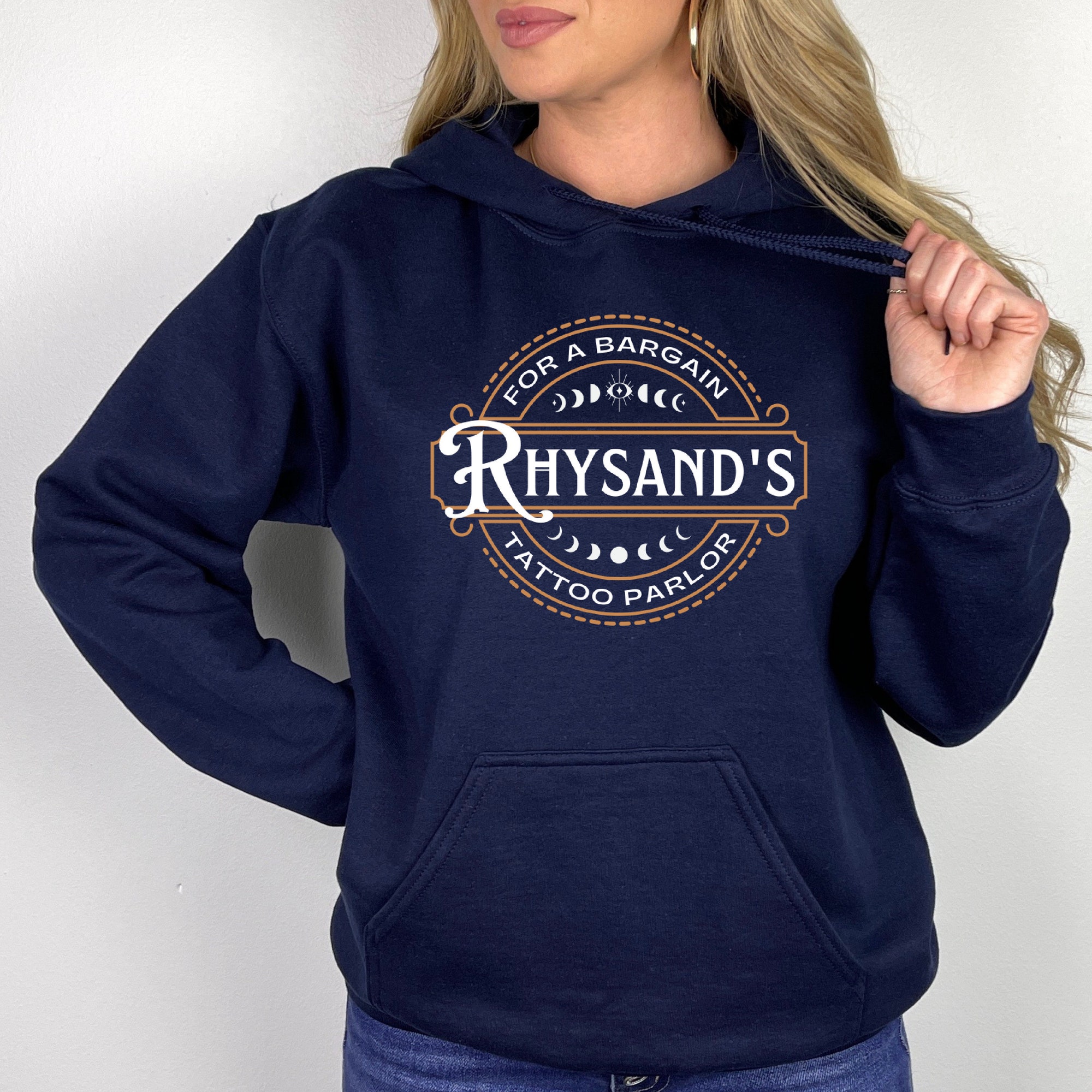 Rhysand's Acotar Velaris Night Court of Thorns and Roses Bookish Feyre Hoodie image 3