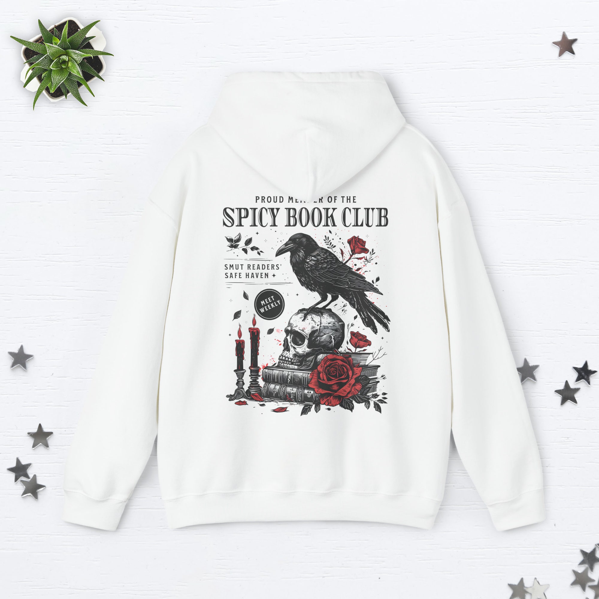 Spicy Book Club Morally Grey Smut Lover Death By Tbr Romantasy Enemies To Lovers Hoodie image 4