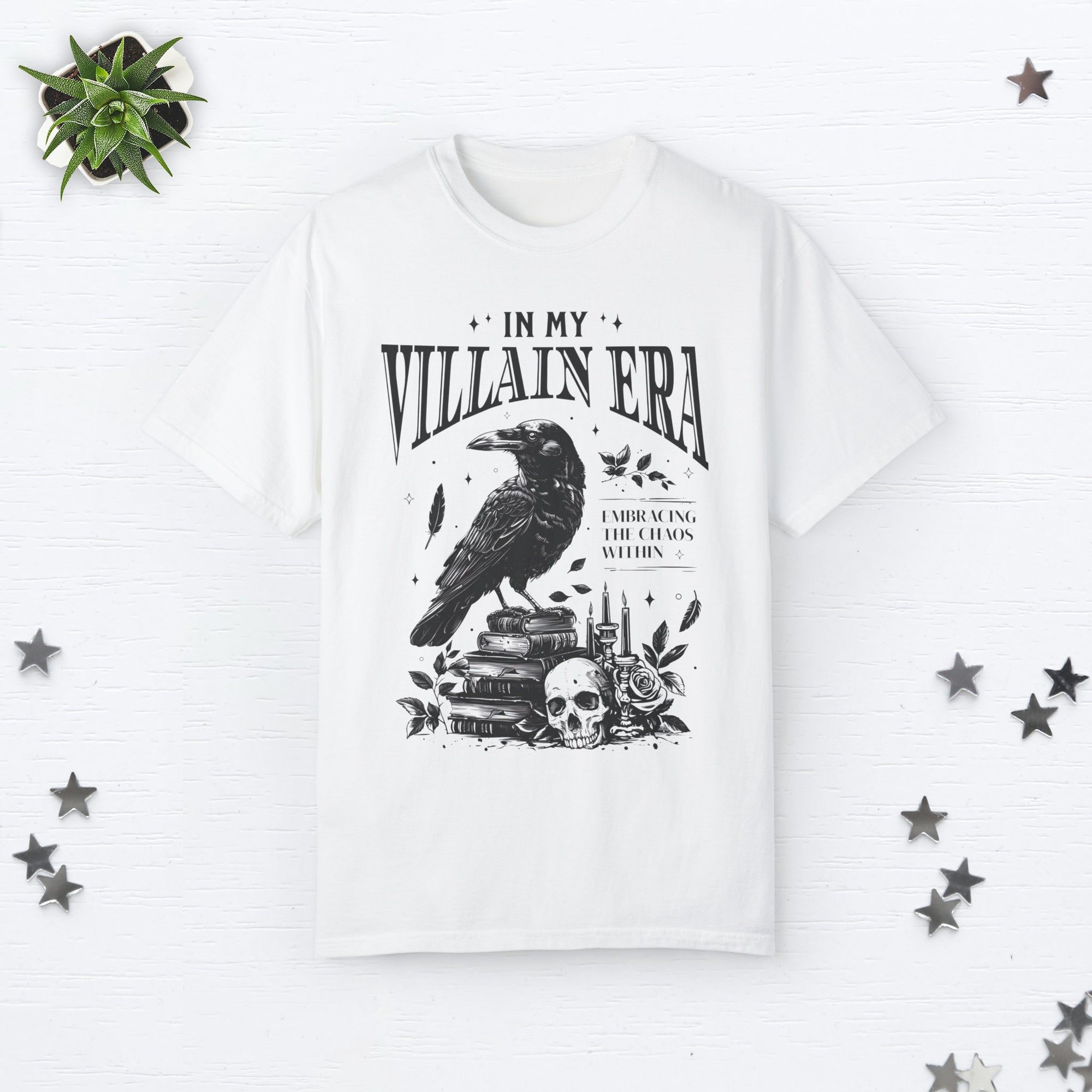 Dark Academia In My Villain Era Morally Grey Bookish Romantasy Lover Dark Shirt image 4