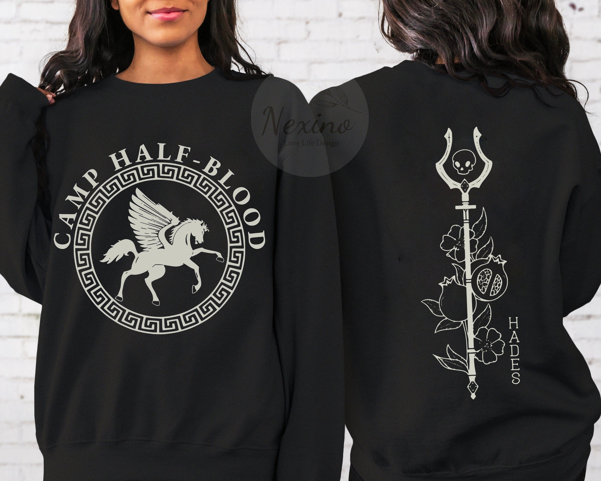 Camp Half Blood Percy Jackson Long Island Sound Olympians Bookish Sweatshirt image 4