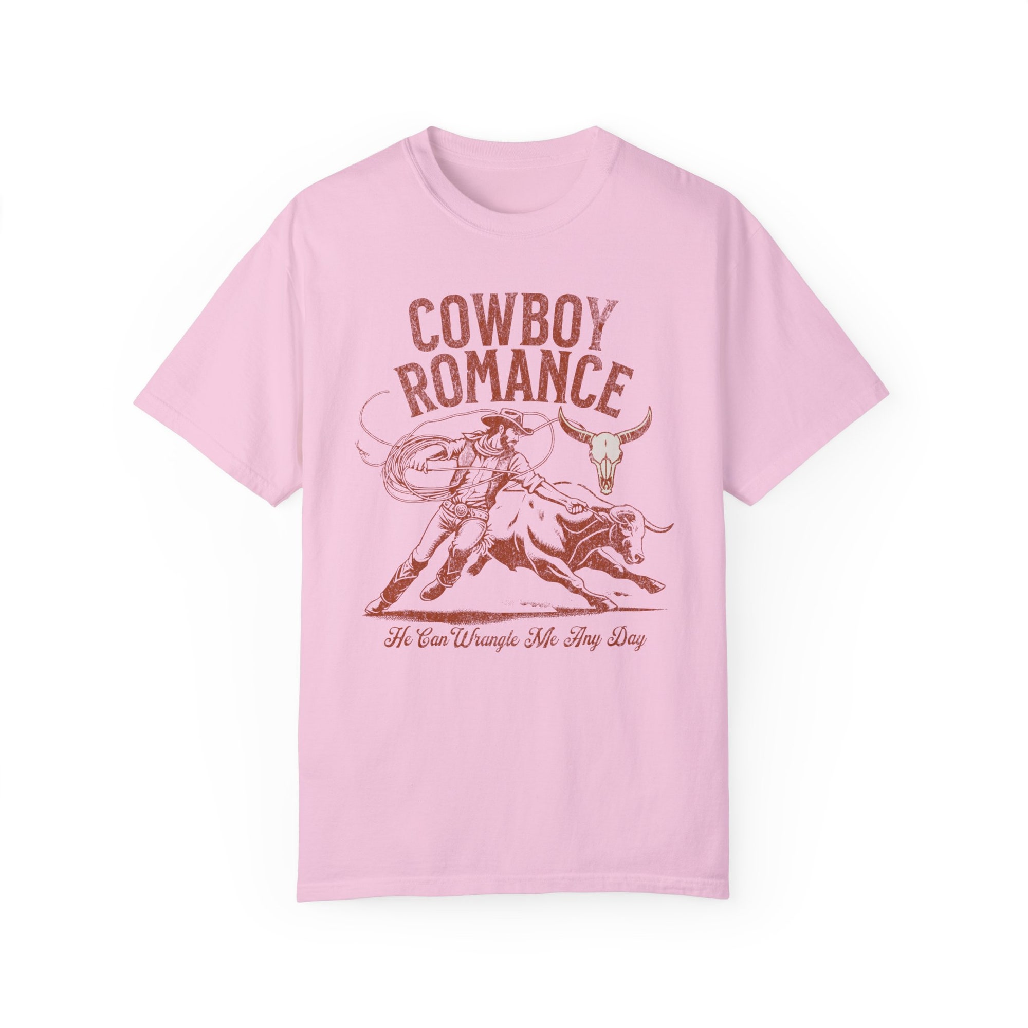 Cowboy Romance He Can Wrangle Me Every Day Bookish Reader Smut Funny Western Shirt image 5