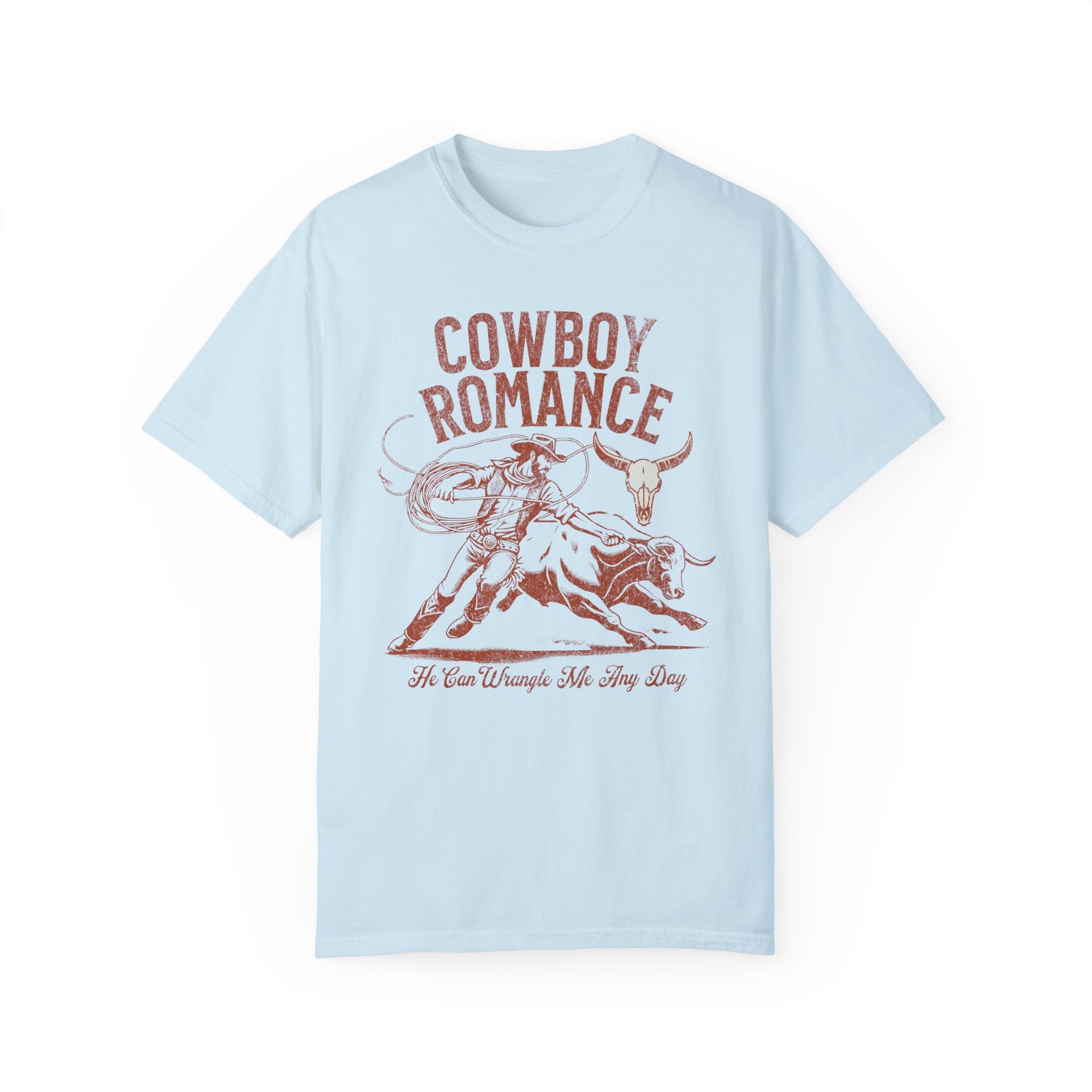 Cowboy Romance He Can Wrangle Me Every Day Bookish Reader Smut Funny Western Shirt image 6