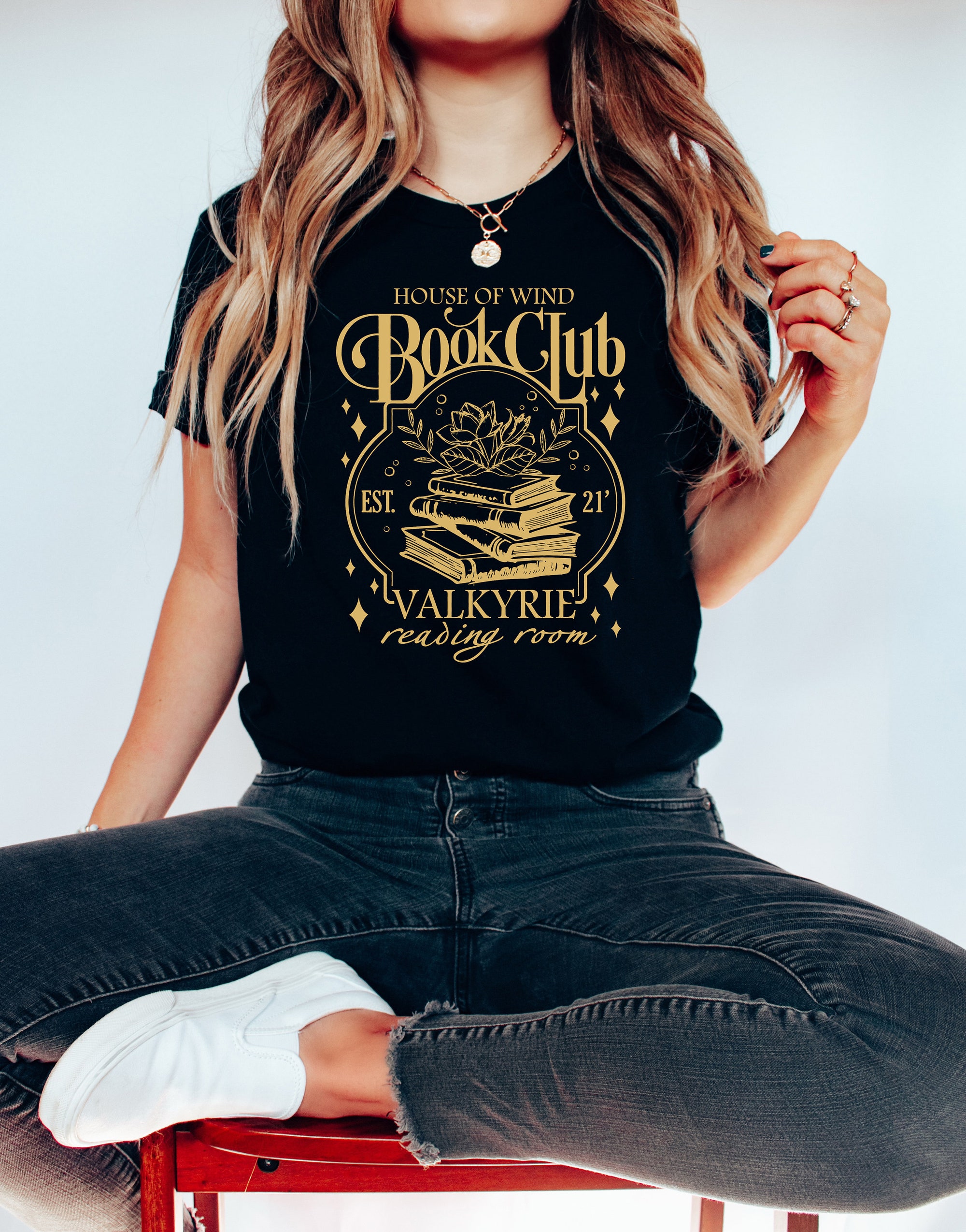 ACOTAR House Of Wind Book Club Night Court Velaris Throne of Glass Reading SJM Shirt image 4