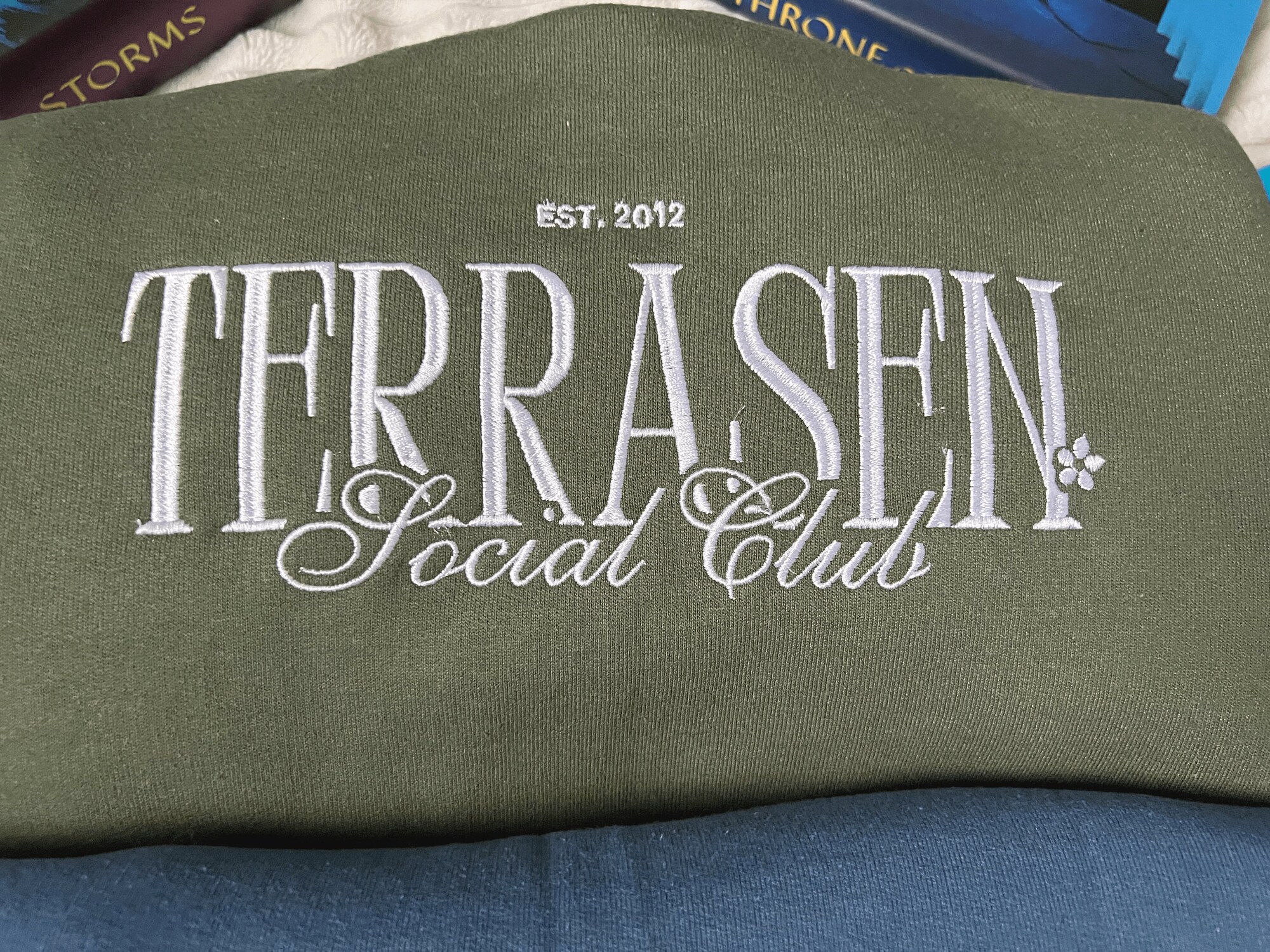 SJM ACOTAR TOG Crescent City Velaris Terrasen Lunathion Bookish Sweatshirt image 7