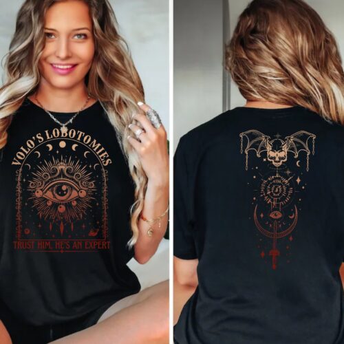 Volo's Lobotomies Astarion Baldur's Gate 3 Dark Humor High Elf Gaming Book Lover Shirt image 0