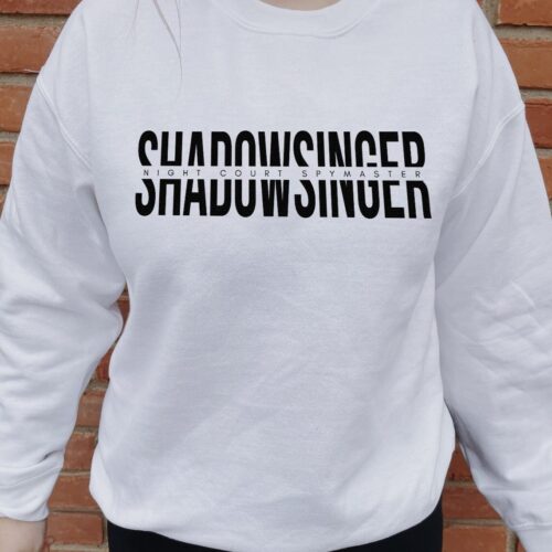 ACOTAR Shadowsinger Azriel Spymaster SJM Velaris TOG Crescent City Bookish Sweatshirt image 0