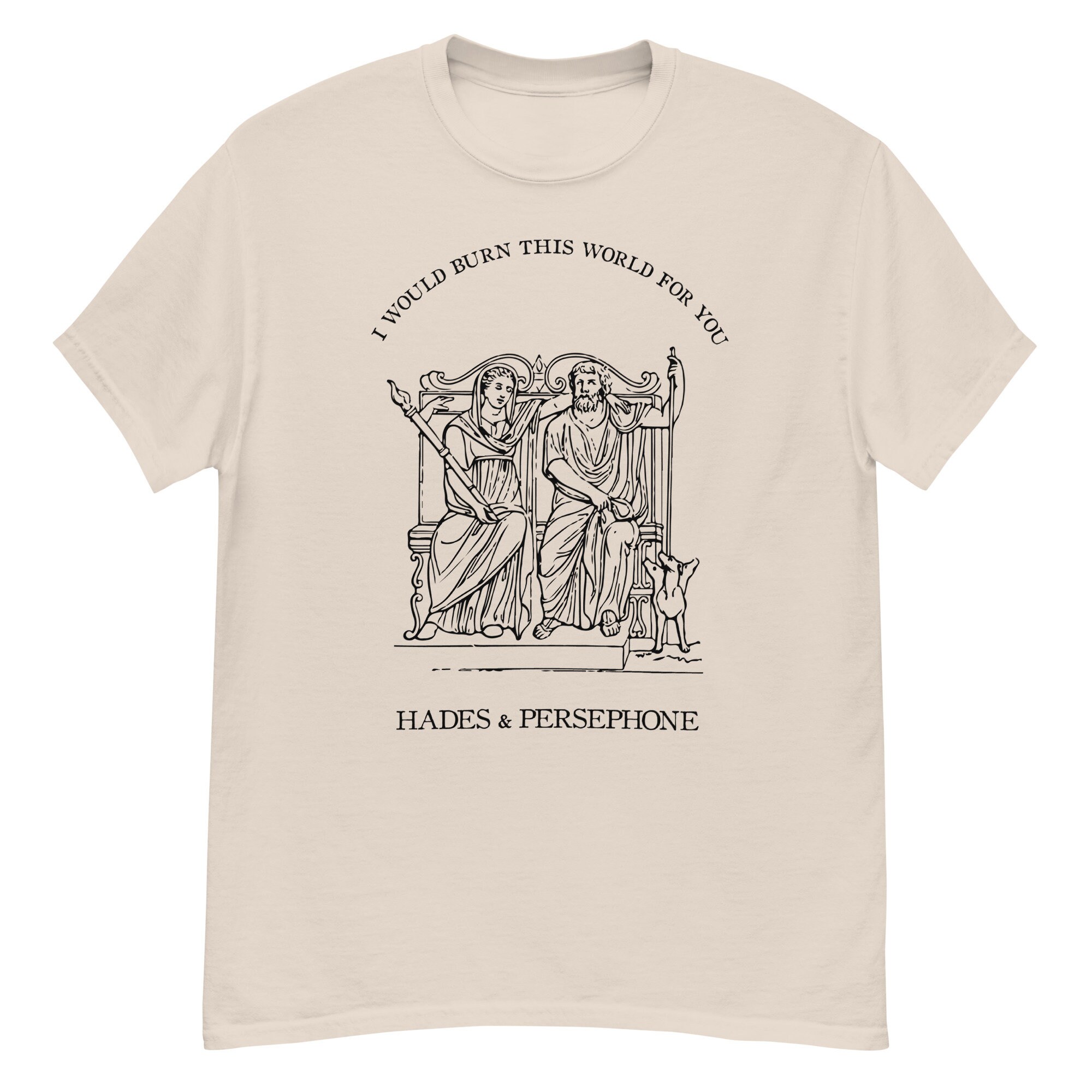 Hades Persephone Greek Mythology A Touch of Darkness Olympus Bookish Shirt image 5