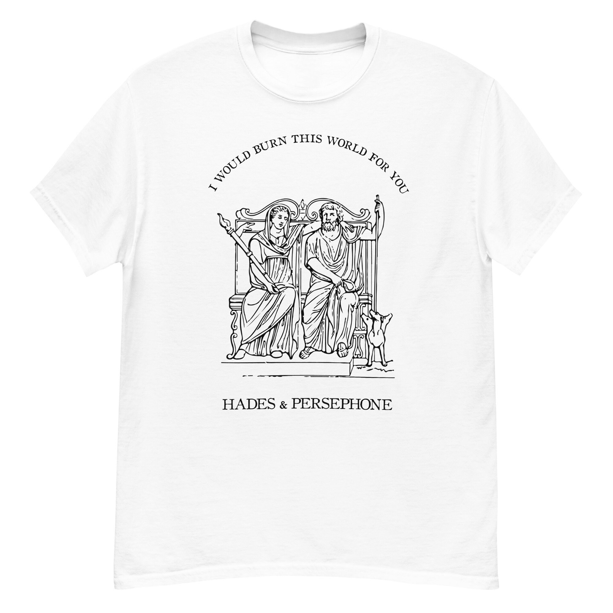 Hades Persephone Greek Mythology A Touch of Darkness Olympus Bookish Shirt image 4