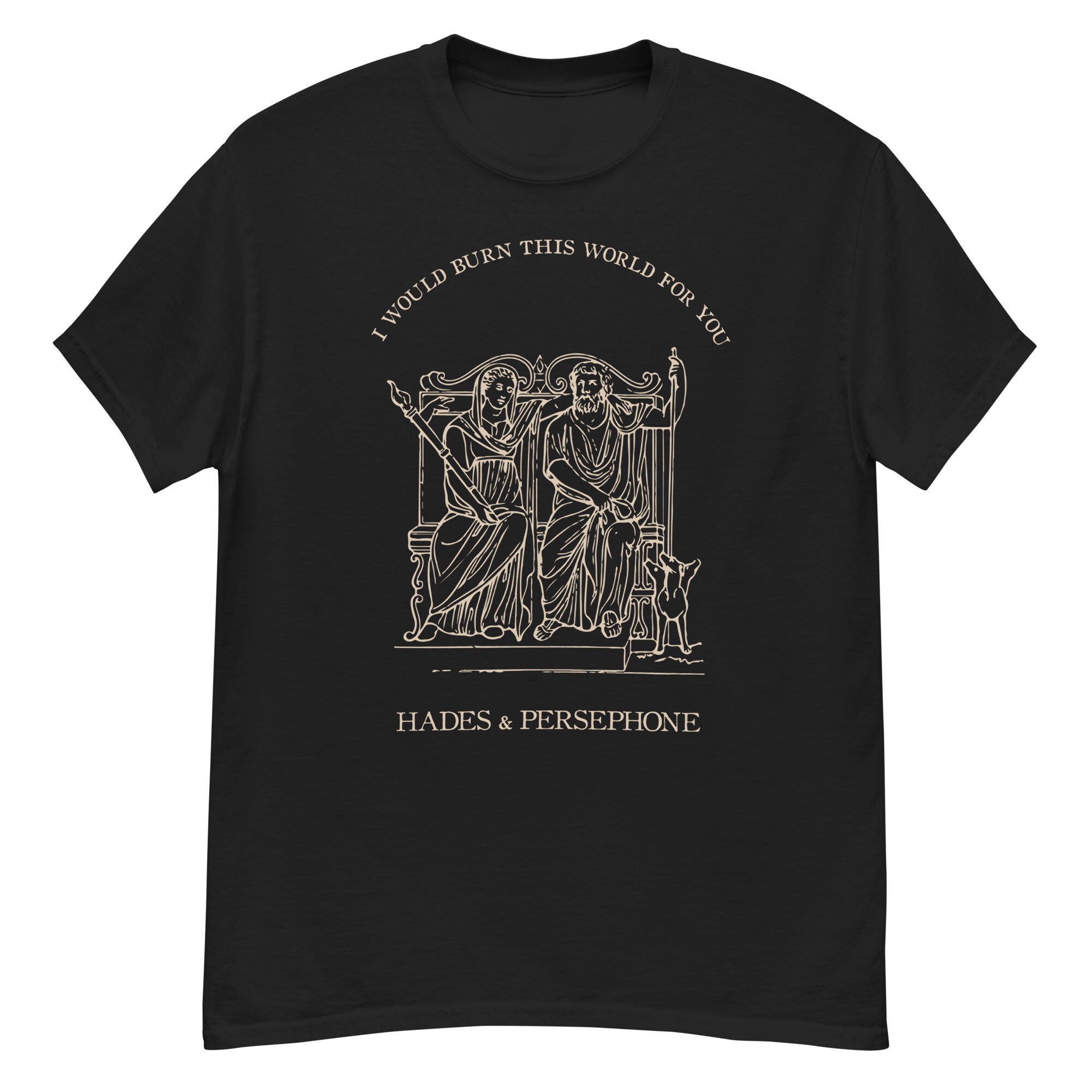 Hades Persephone Greek Mythology A Touch of Darkness Olympus Bookish Shirt image 6