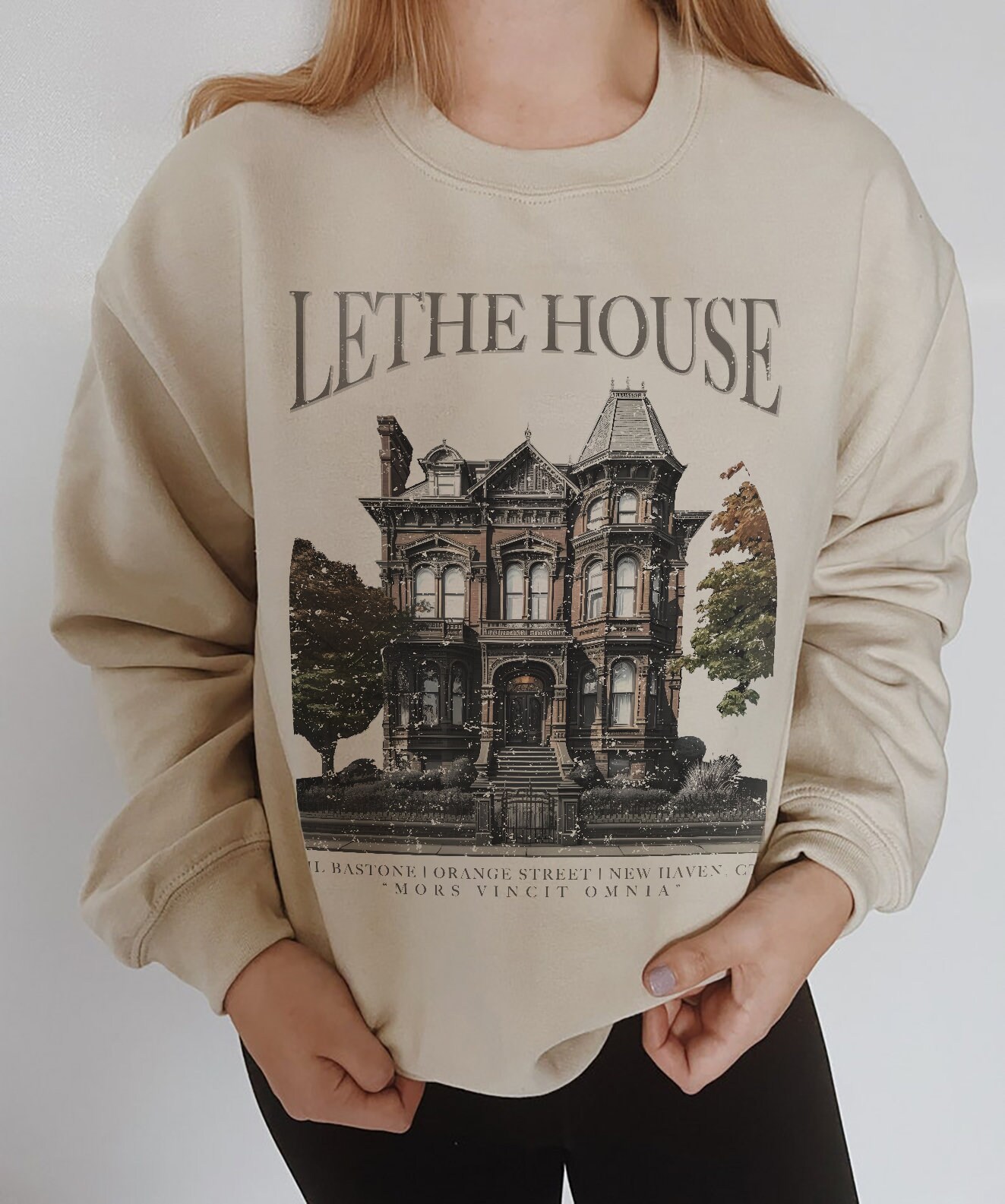 Lethe House Bastone Hell Bent Alex Stern Darlington Dawes Dark Yale Bookish Sweatshirt image 1