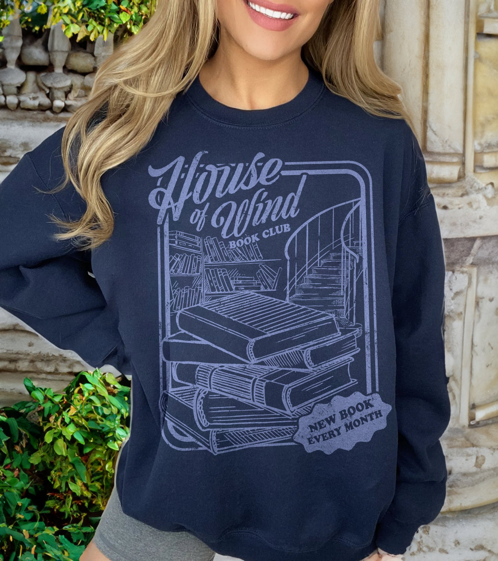 ACOTAR House Of Wind Book Club Night Court Velaris SJM Bookish Sweashirt image 3