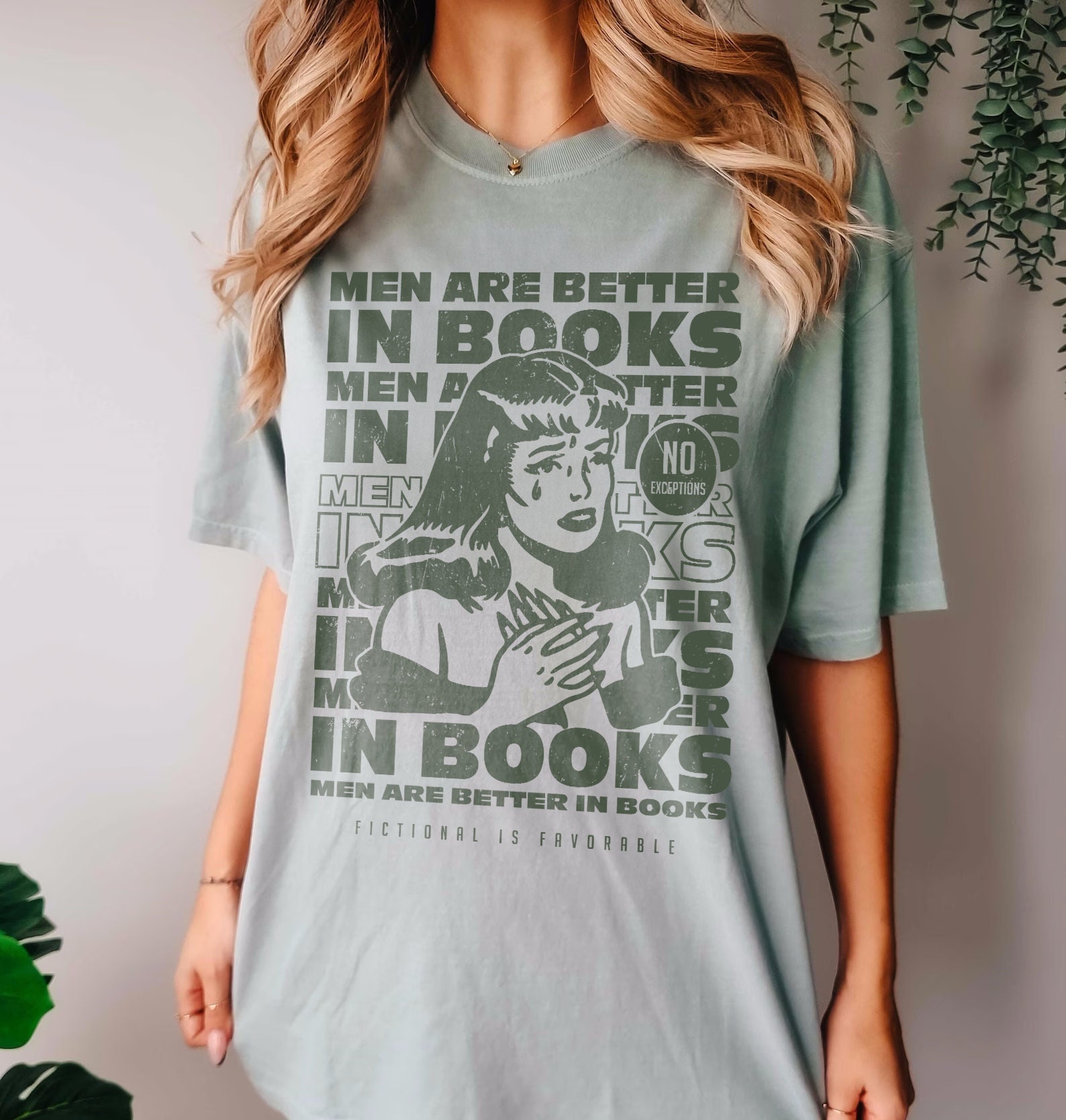 Bookish Fictional Men Are Better In Books Morally Grey Fantasy Romance Reader Shirt image 4