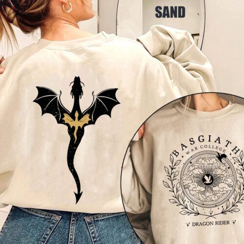 Fourth Wing Basgiath War College Dragon Rider Bookish Sweatshirt image 0