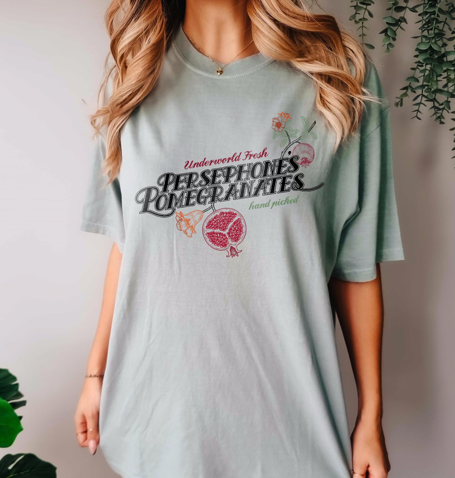 Persephone Book Lover Greek Mythology Hades Bookish Fantasy Romance Spicy Reader Shirt image 2