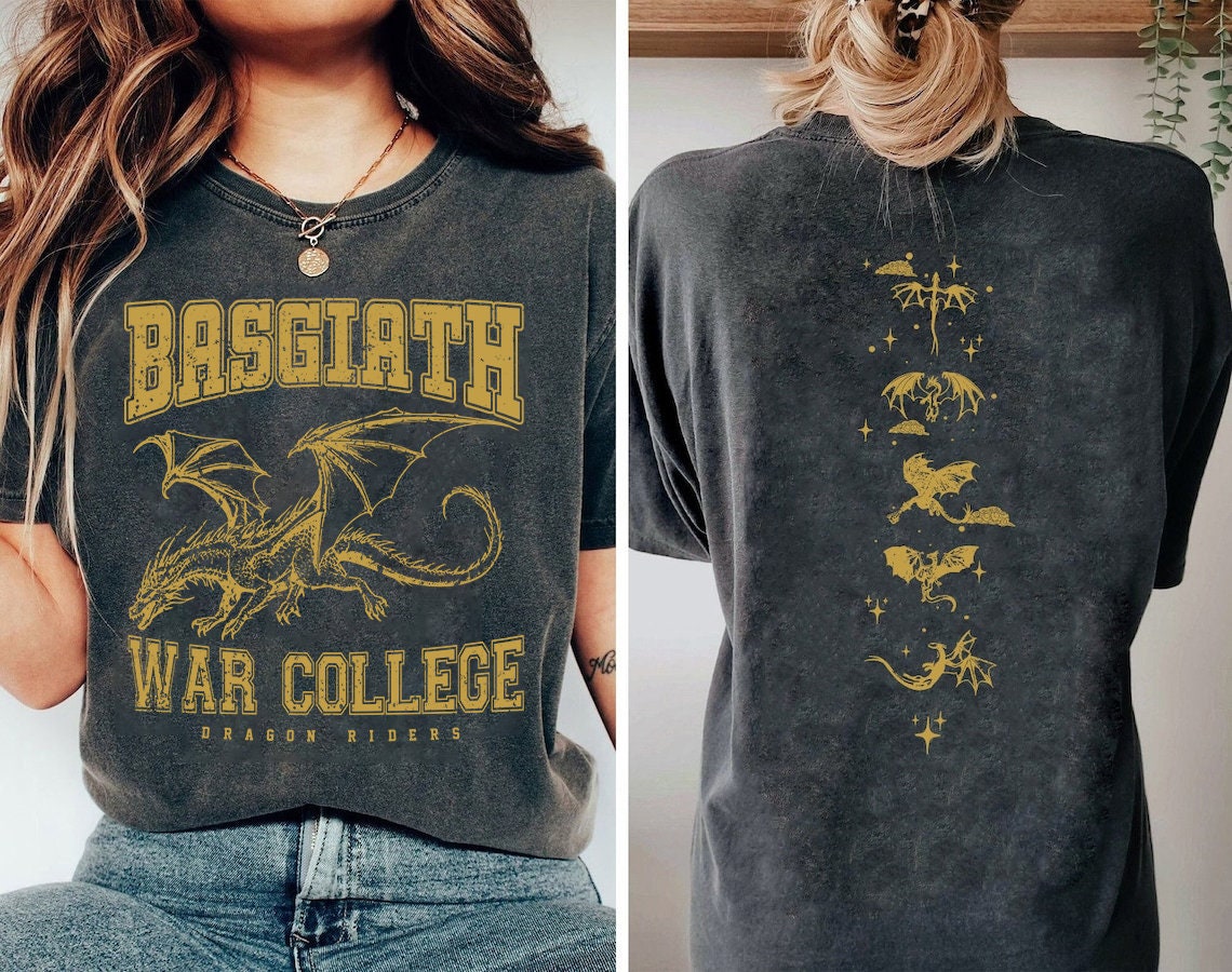 Fourth Wing Basgiath War College Bookish Dragon Rider Sweatshirt image 3