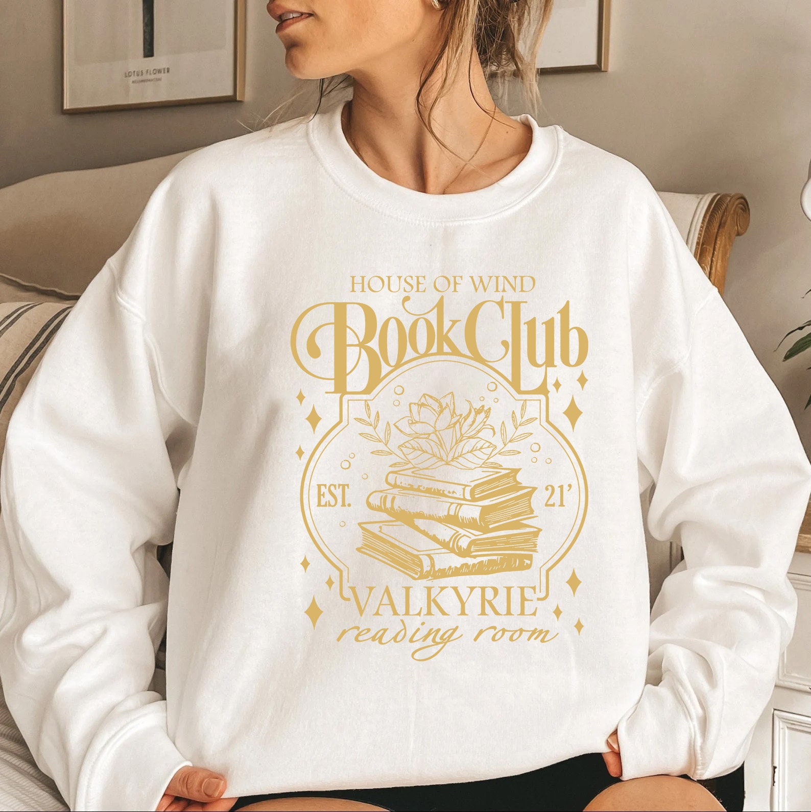 ACOTAR House Of Wind Book Club Night Court Velaris Throne of Glass Reading SJM Shirt image 2