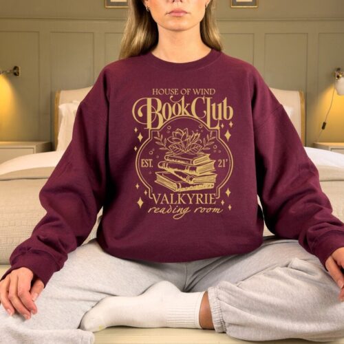 ACOTAR House Of Wind Book Club Night Court Velaris Throne of Glass Reading SJM Shirt image 0