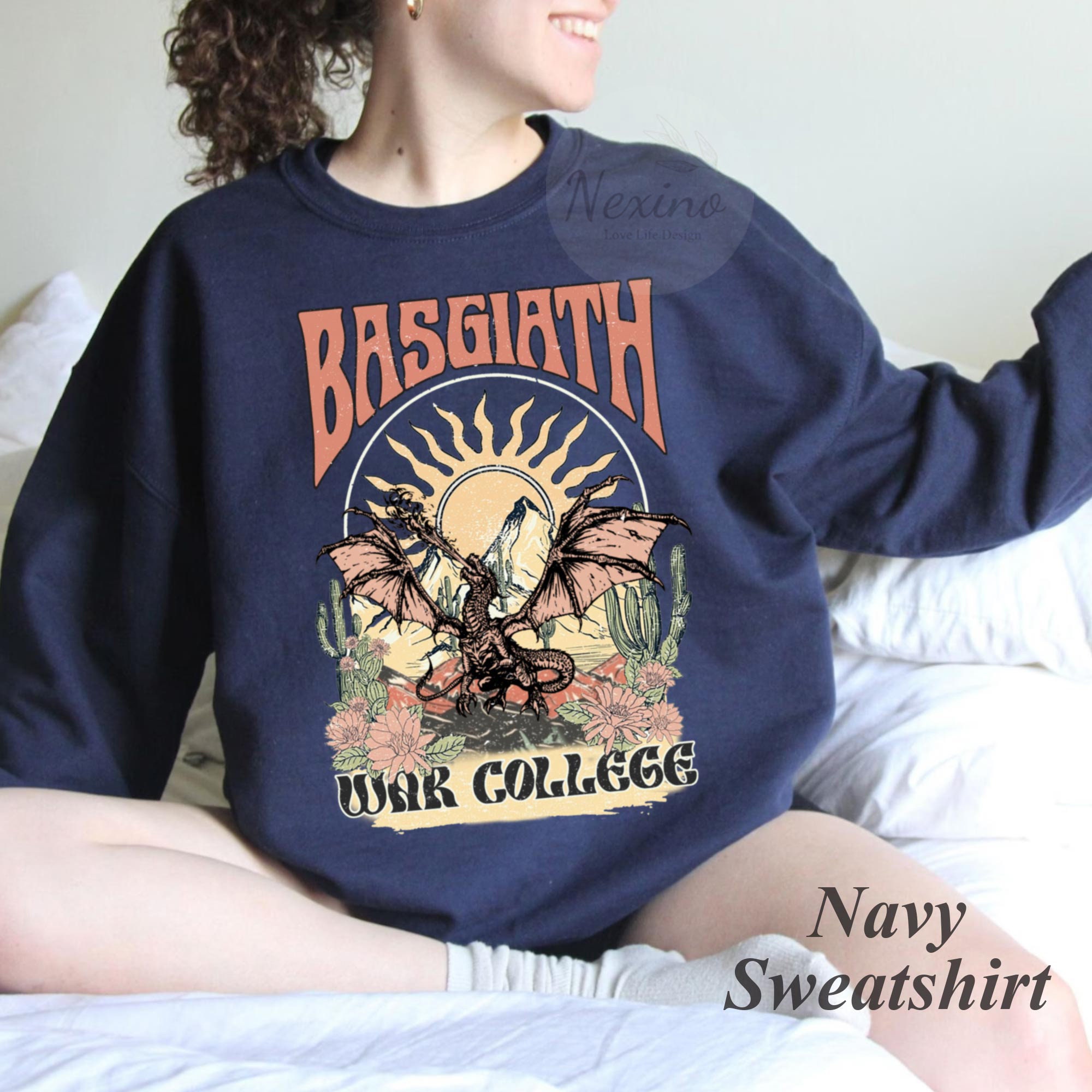 Basgiath War College Fourth Wing Dragon Rider Reader Fantasy Bookish Empyrean Shirt image 3