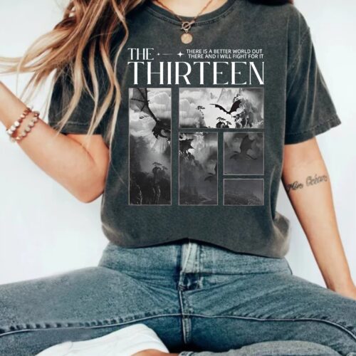 Vintage The Thirteen Throne Of Glass We Are The Thirteen Book Lover SJM Shirt image 0