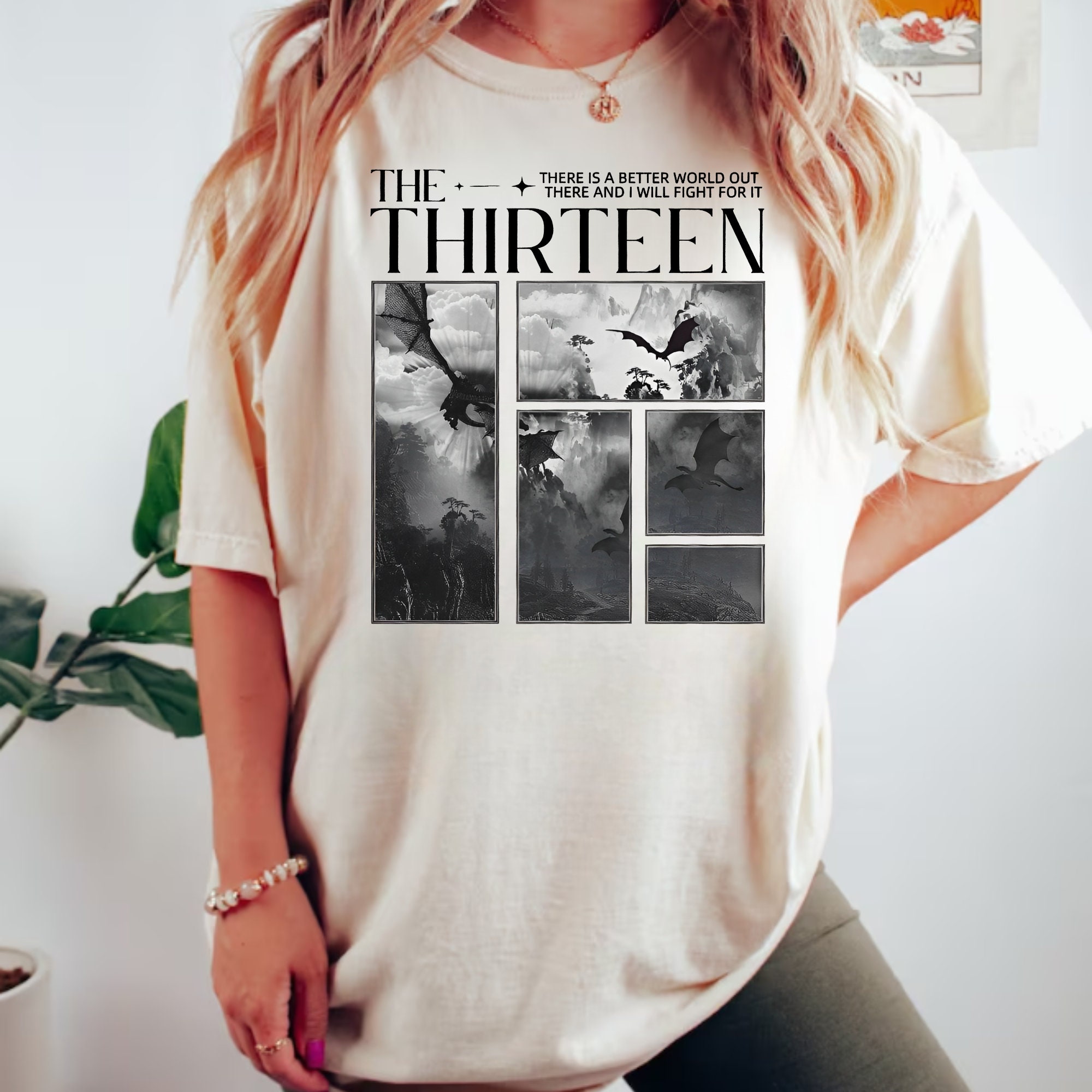 Vintage The Thirteen Throne Of Glass We Are The Thirteen Book Lover SJM Shirt image 1