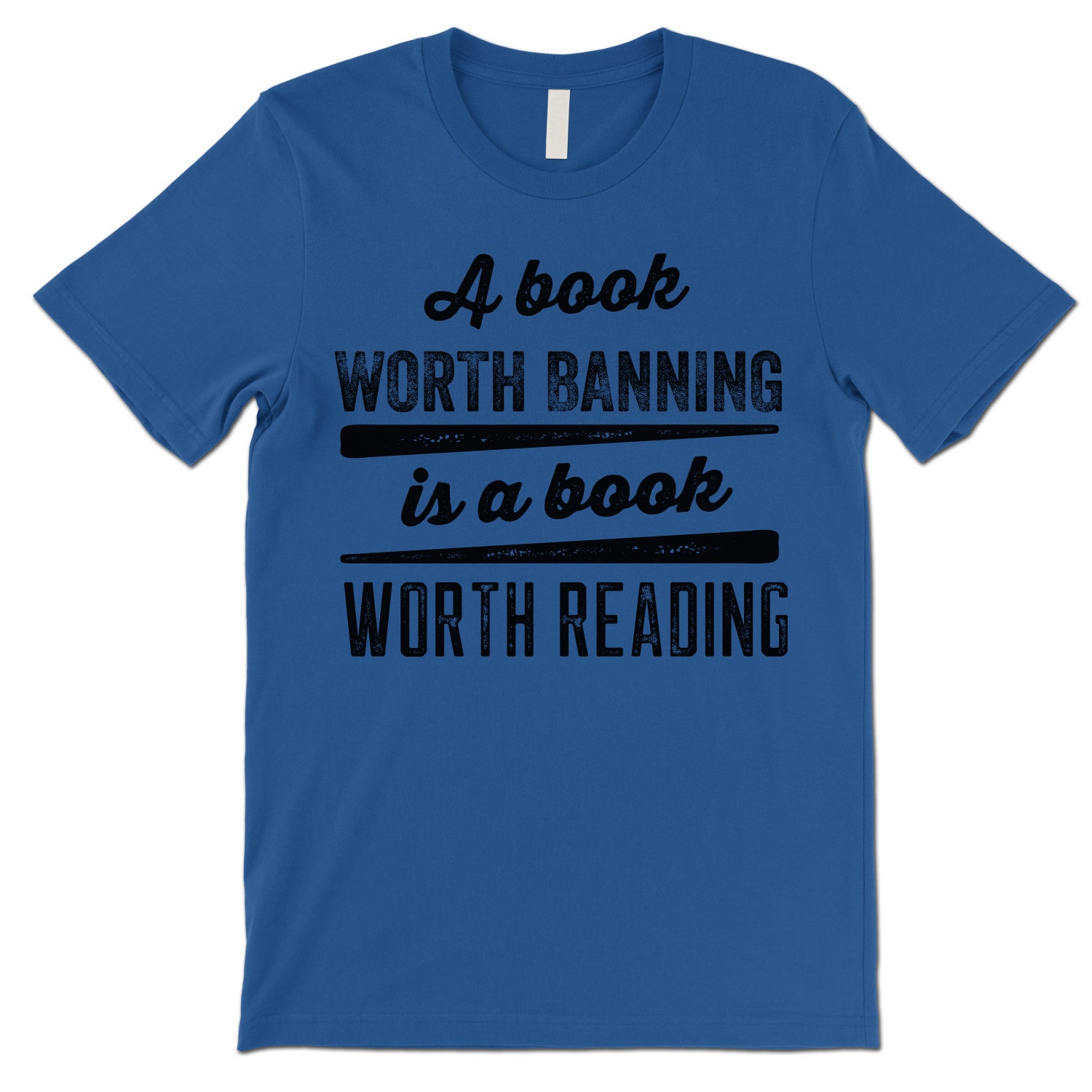 Banned Book Worth Reading T-Shirt Literary Quote Tee Book Lover Gift image 3