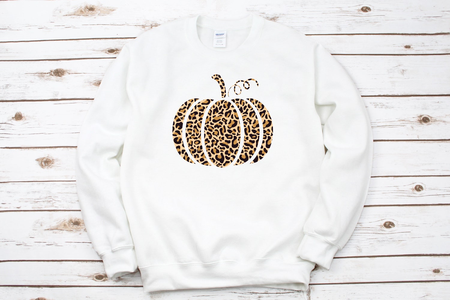 Leopard Pumpkin Thanksgiving Shirt Cute Fall Autumn T-Shirt Funny Pumpkin Day Tee image 3