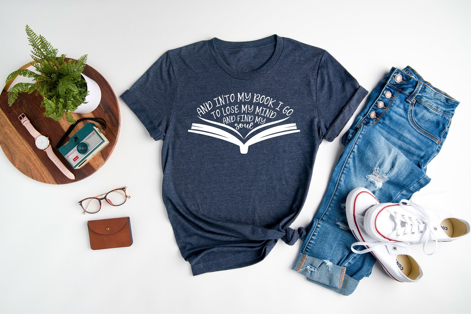 Book Lover Graphic Shirt Bookish Reading Tee Perfect Gift for Book Enthusiasts image 2