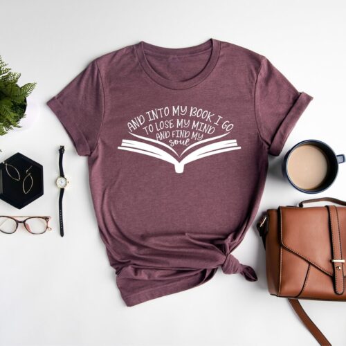 Book Lover Graphic Shirt Bookish Reading Tee Perfect Gift for Book Enthusiasts image 0