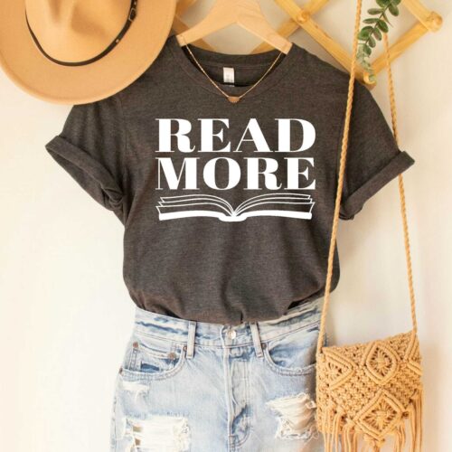 Read More Books Shirt Perfect Gift for Book Lovers Librarians and Book Nerds image 0