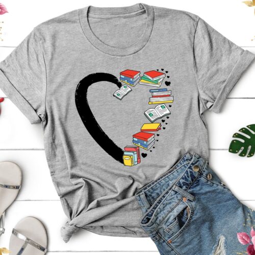 Book Lover Shirt Gift Ideas for Bookworms Librarians Readers Library Lover Tee image 0