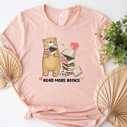 Read More Books Shirt Funny Reading T-Shirt for Book Lovers Librarian Gifts Comfort Colors image 0