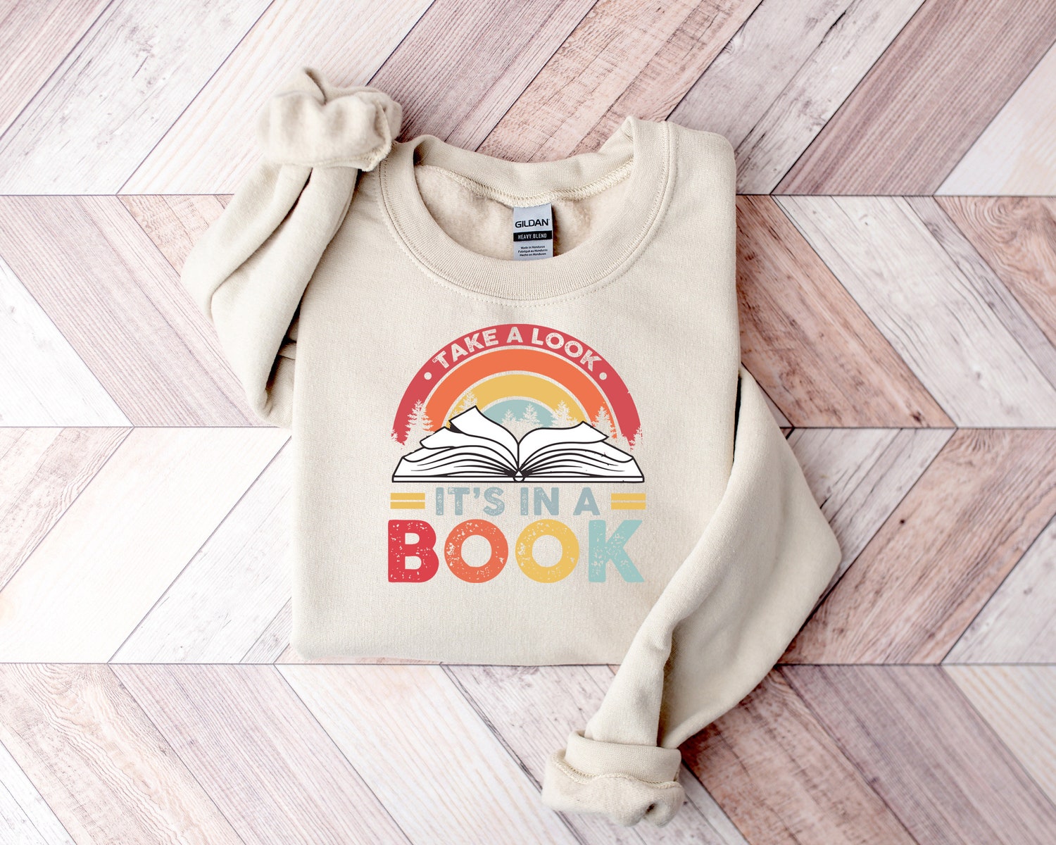 Book Lover Shirt Cute Reading Sweatshirt for Librarians Teachers and Book Lovers image 3