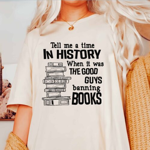 Funny History Book Shirt for Book Lovers Unique Book Gift for Readers image 0