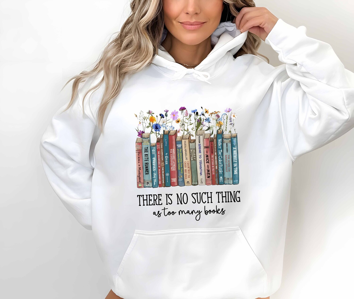 Book Hoodie Perfect Gift for Book Lovers Readers Bookworms and Book Club Members image 1