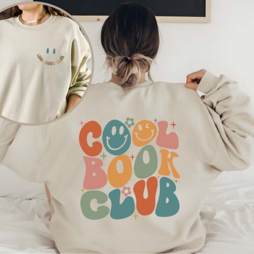 Book Lover Sweatshirt Perfect Gift for Bookworms Reading Club Librarians and Book Clubs image 0