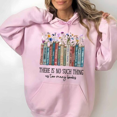 Book Hoodie Perfect Gift for Book Lovers Readers Bookworms and Book Club Members image 0