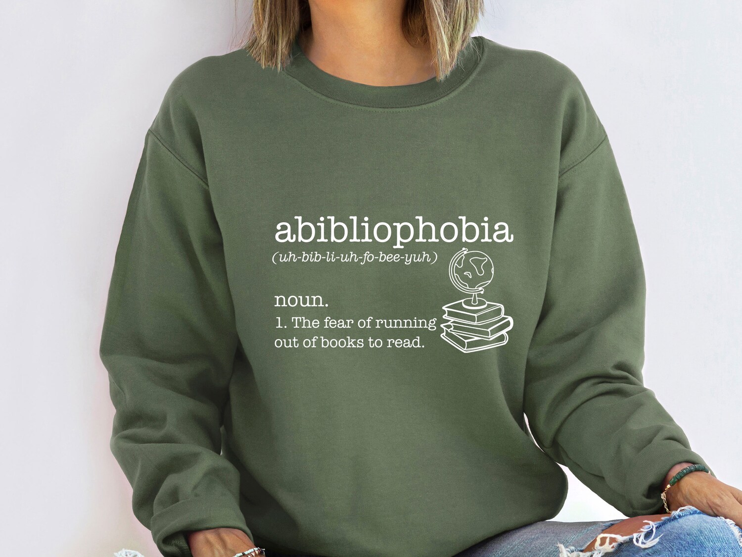 Book Sweatshirt for Book Lovers Cozy Bookish Sweater Perfect Librarian Gift Reading Jumper image 3