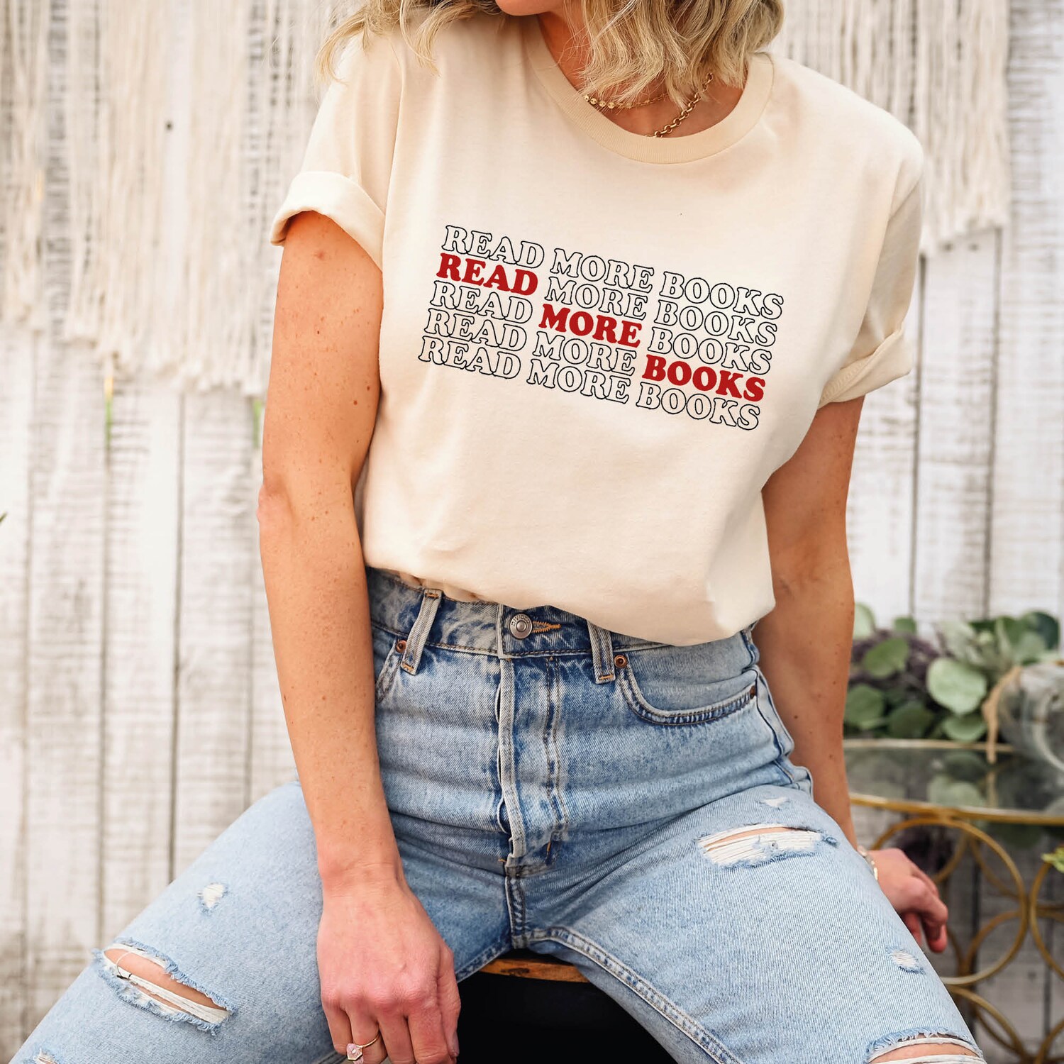 Librarian Book Lover T-Shirt Read More Books Tee Bookworm Shirt Library Gift Bookish Shirt image 5