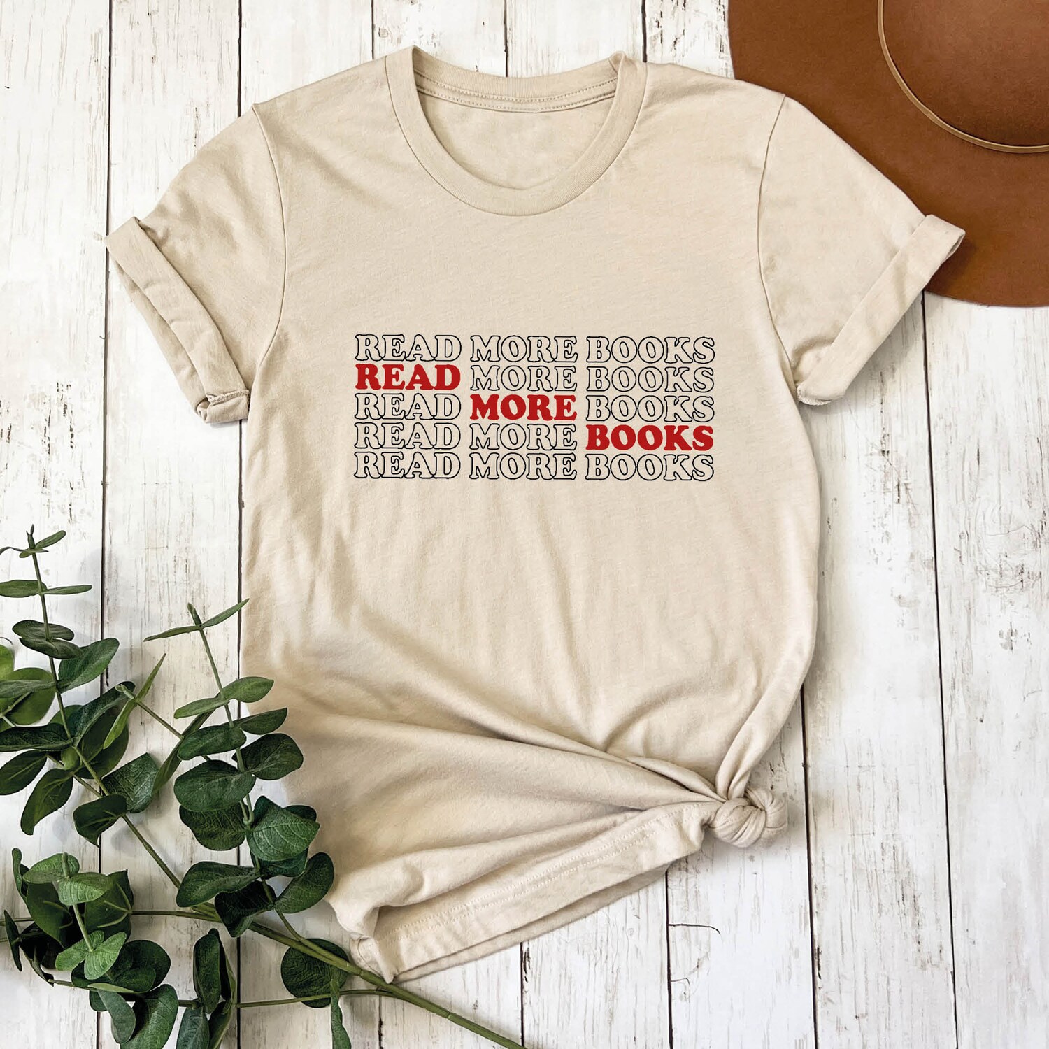 Librarian Book Lover T-Shirt Read More Books Tee Bookworm Shirt Library Gift Bookish Shirt image 6