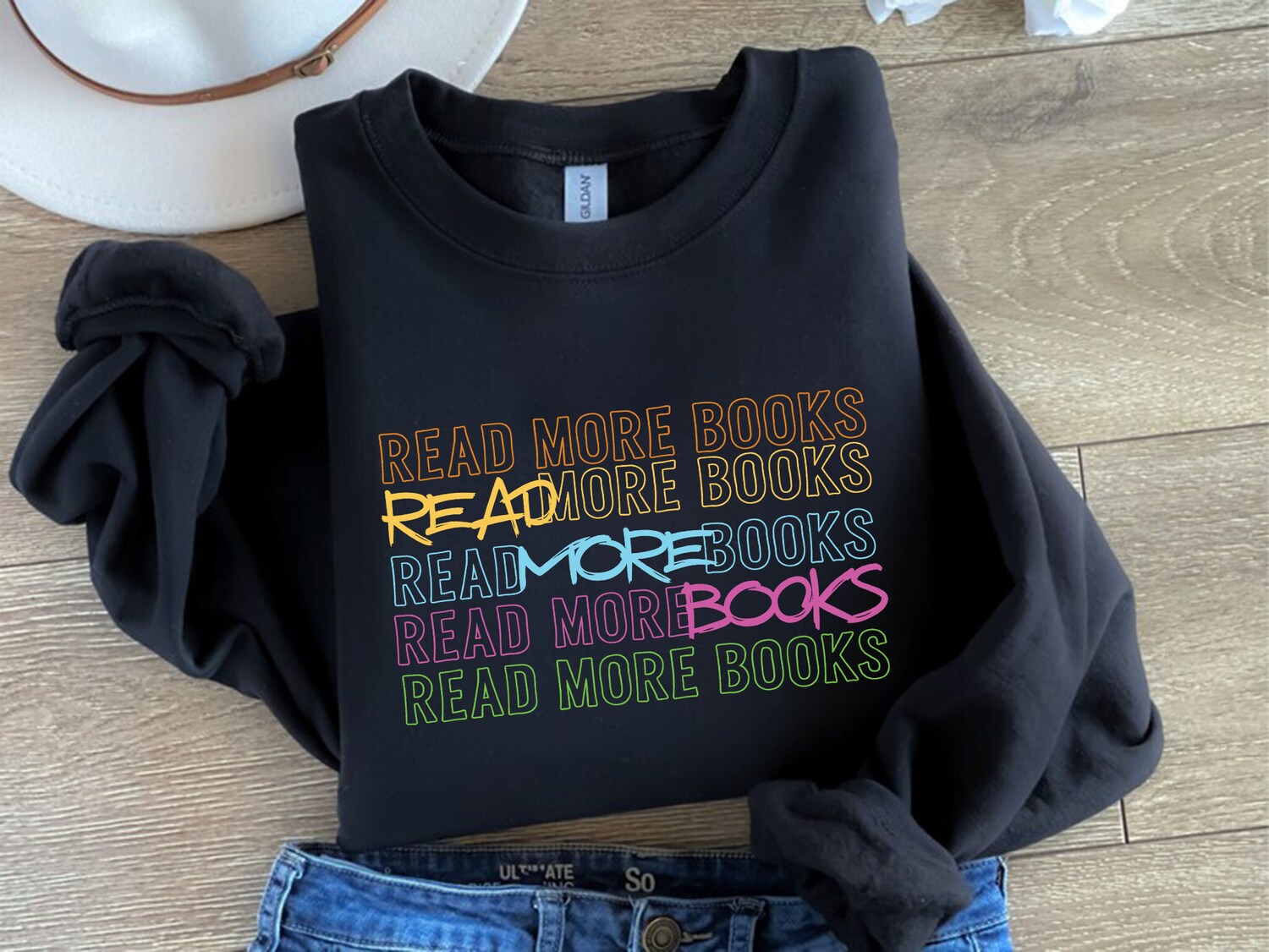 Librarian Shirt Book Lover Gift Read More Books Shirt Library Bookworm Reading Tee image 1