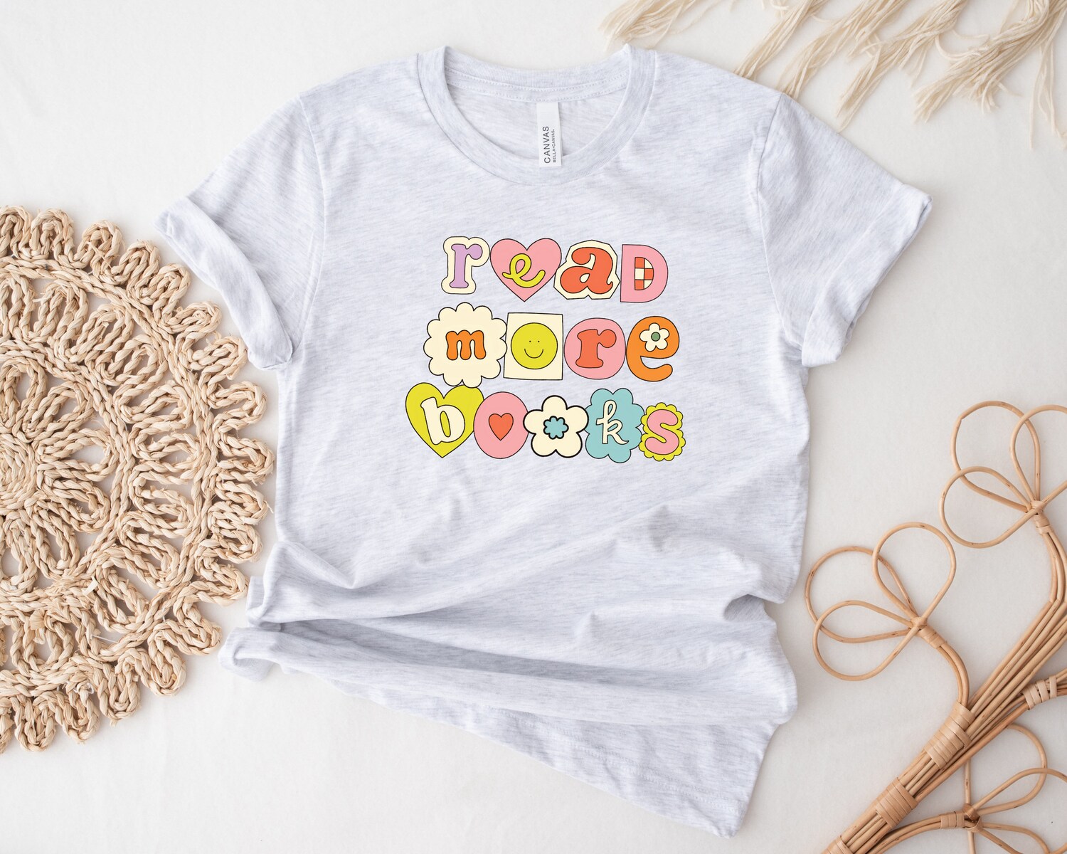 Read More Books Shirt Cute Bookish Tee Book Lover Gift Reading Teacher Shirt Teacher Tees image 3