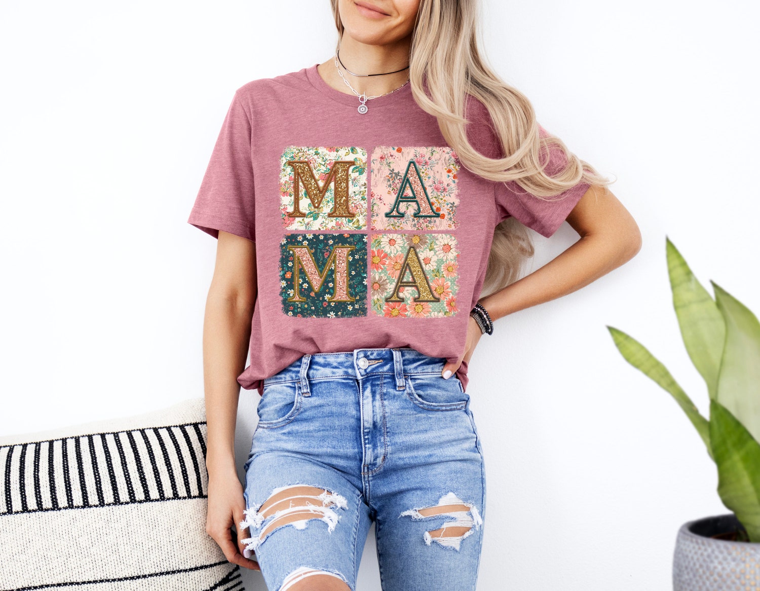 Mama T-Shirt Mother's Day Gift Mom Life Tee New Mom Shirt Gift for Mama image 2