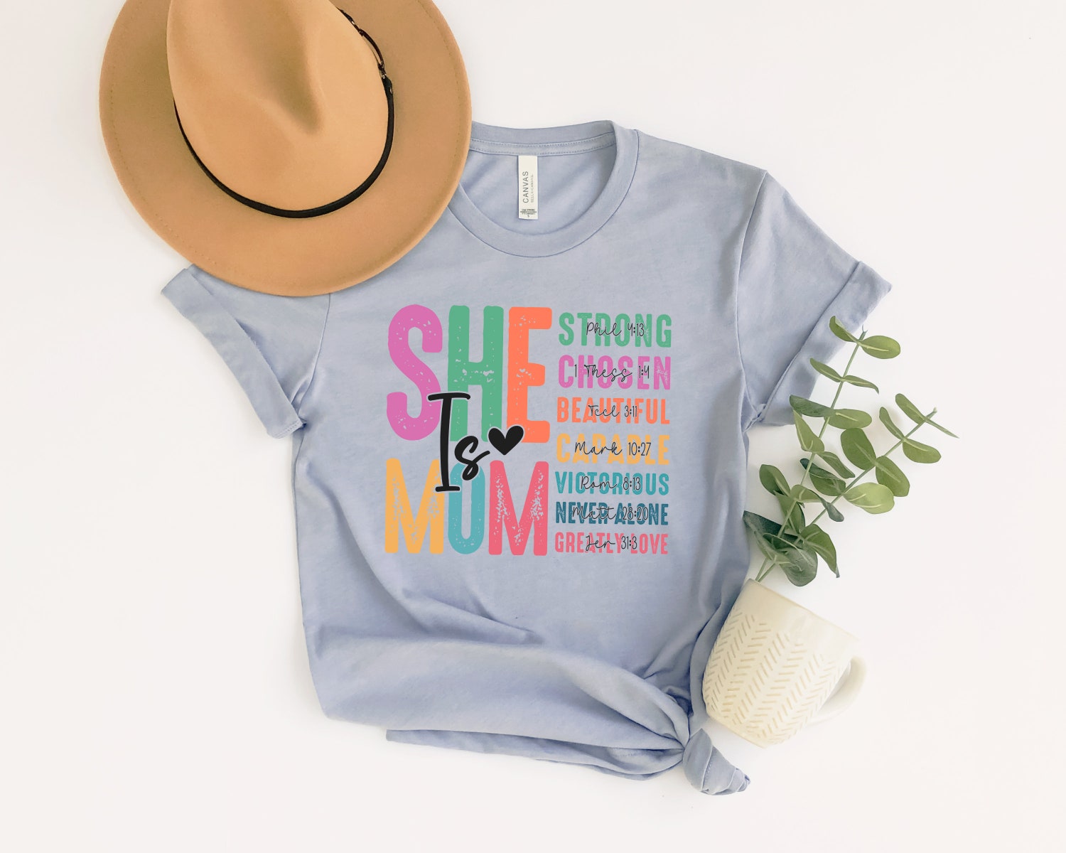 She Is Mom Shirt Mother's Day Gift Mama T-Shirt New Mom Life Tee Mom Gift Ideas image 2