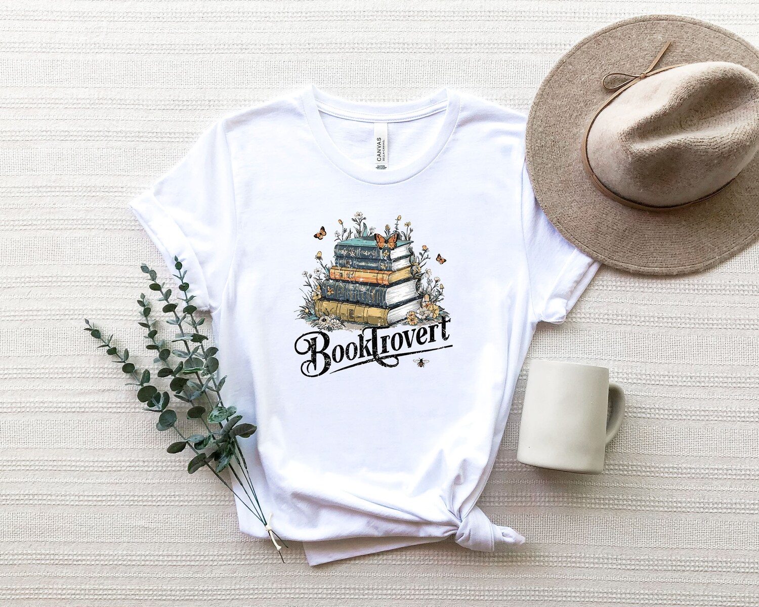 Book Lover Sweatshirt Cute Librarian Shirt Bookish Teacher Gift Booktrovert Sweatshirt image 2