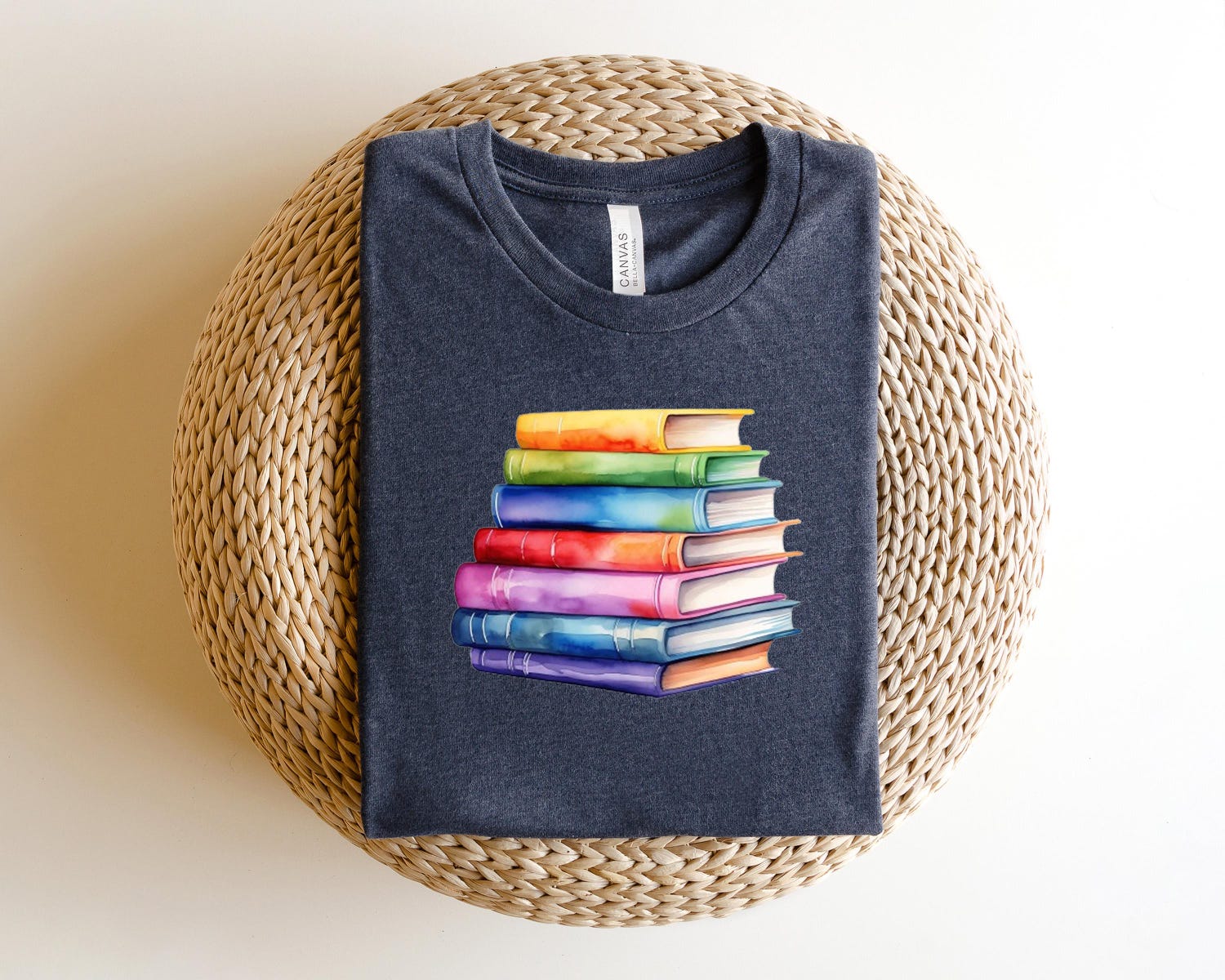 Book Lover Sweatshirt Cute Librarian Reading Shirt Colorful Bookish Teacher Gift image 2