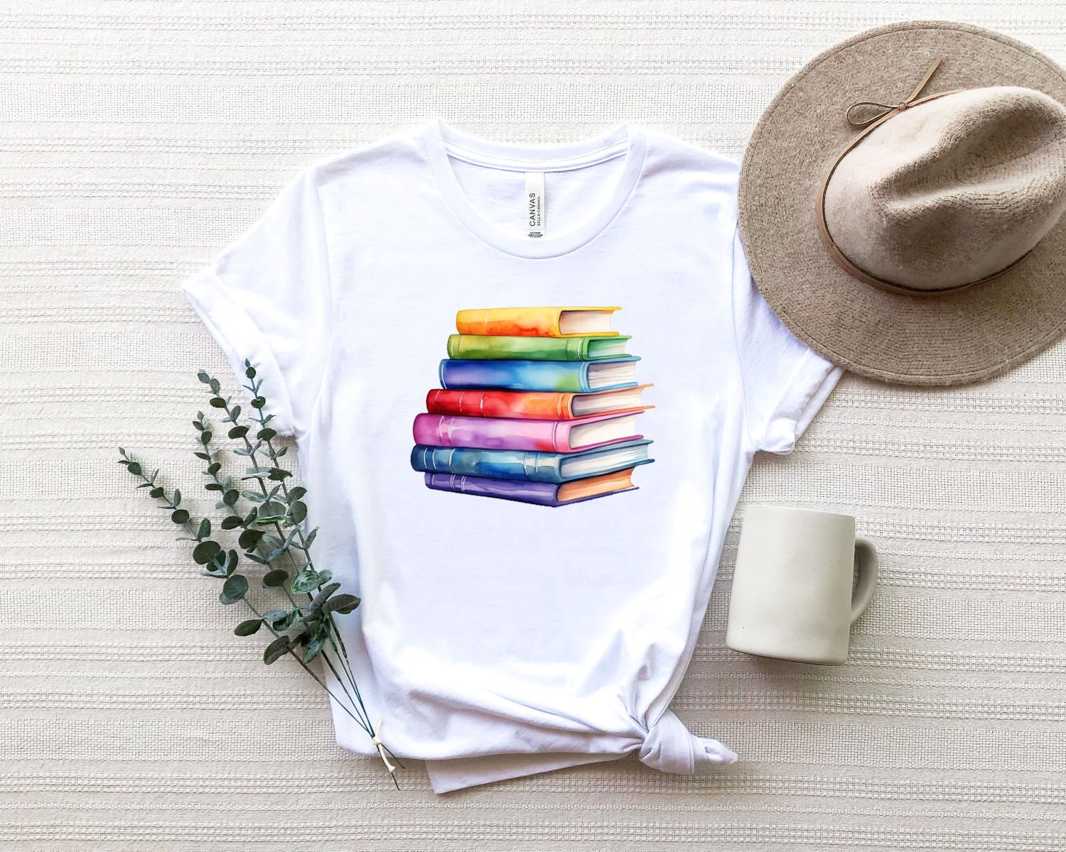 Book Lover Sweatshirt Cute Librarian Reading Shirt Colorful Bookish Teacher Gift image 1