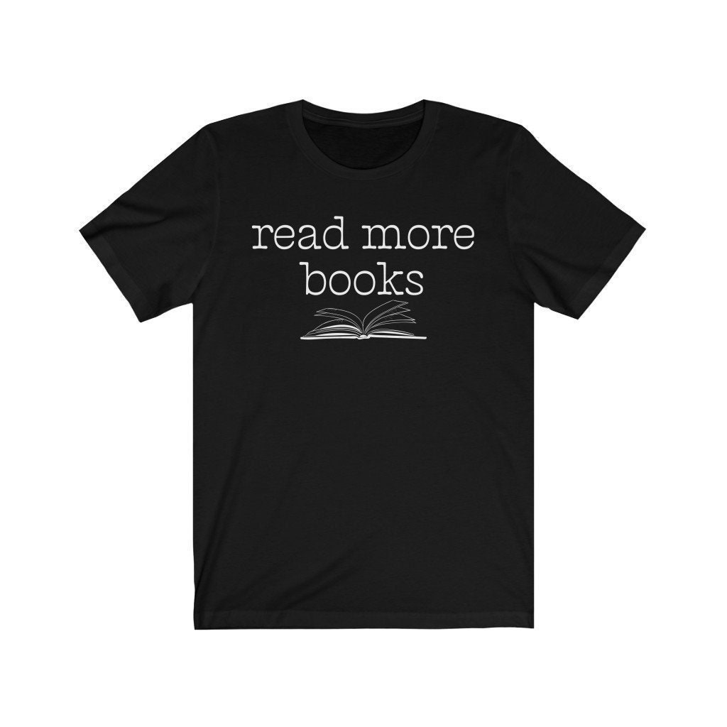 Funny Book Lover Shirt Read More Books Tee Grammar Tee Teacher Life Gift Book Shirt image 6