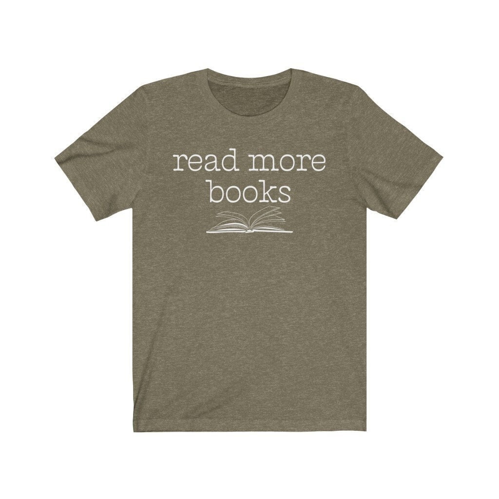 Funny Book Lover Shirt Read More Books Tee Grammar Tee Teacher Life Gift Book Shirt image 5