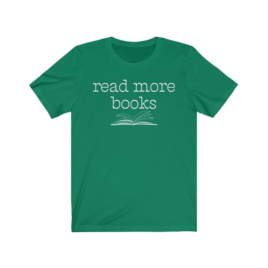 Funny Book Lover Shirt Read More Books Tee Grammar Tee Teacher Life Gift Book Shirt image 3