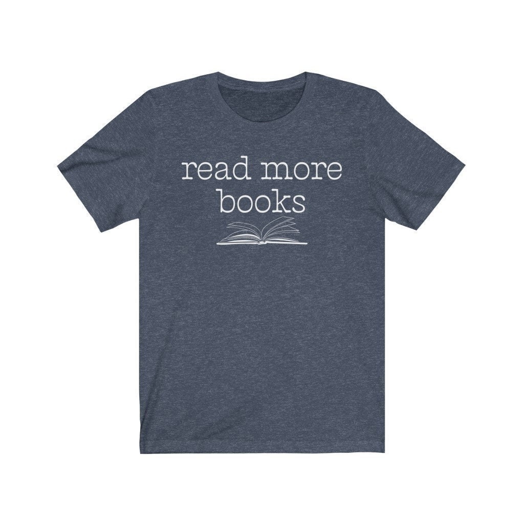 Funny Book Lover Shirt Read More Books Tee Grammar Tee Teacher Life Gift Book Shirt image 4